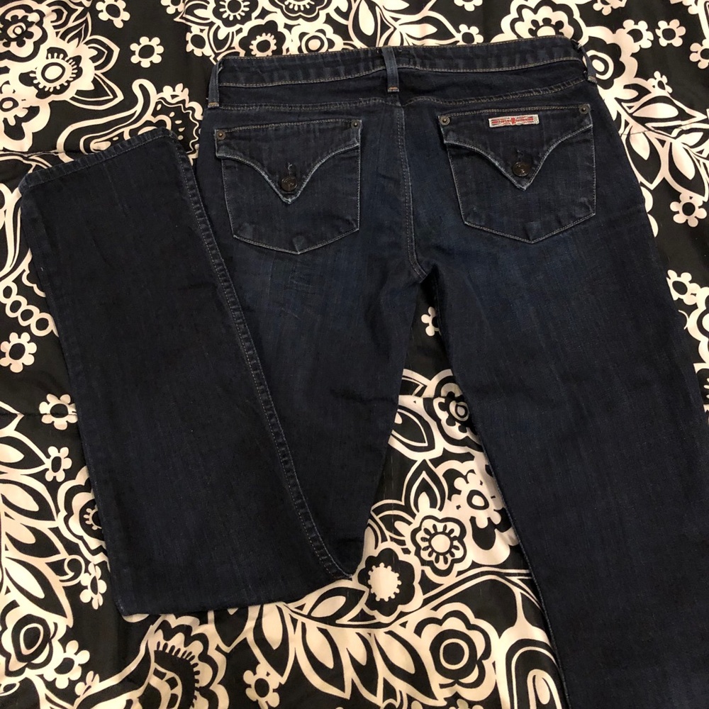 Dark Hudson jeans